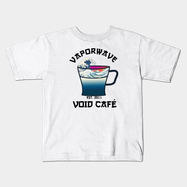 vaporwave aesthetics Kids T-Shirt by mycko_design